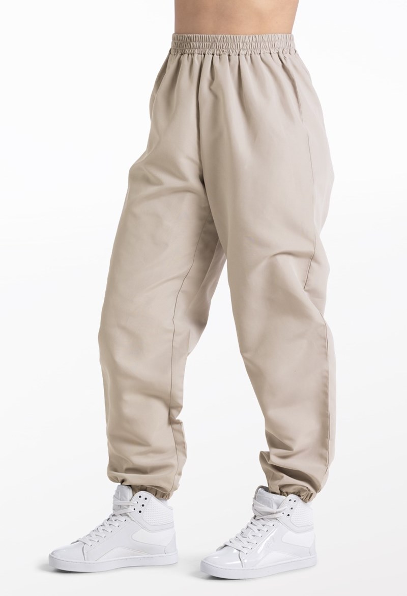 Dance Pants - Ankle-Length Joggers - LATTE - Medium Child - 14308