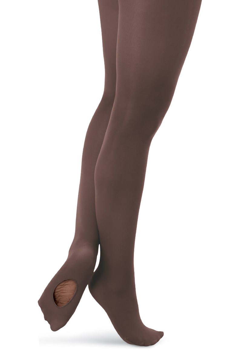 Dance Tights - Capezio Adult Transition Tight - JAVA - 2X Large - 1916