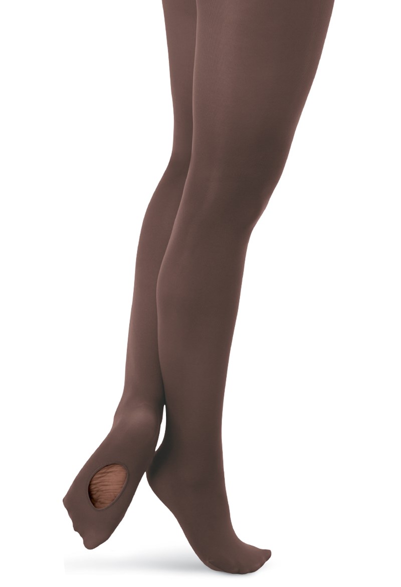 Dance Tights - Capezio Adult Transition Tight - JAVA - L/XL - 1916