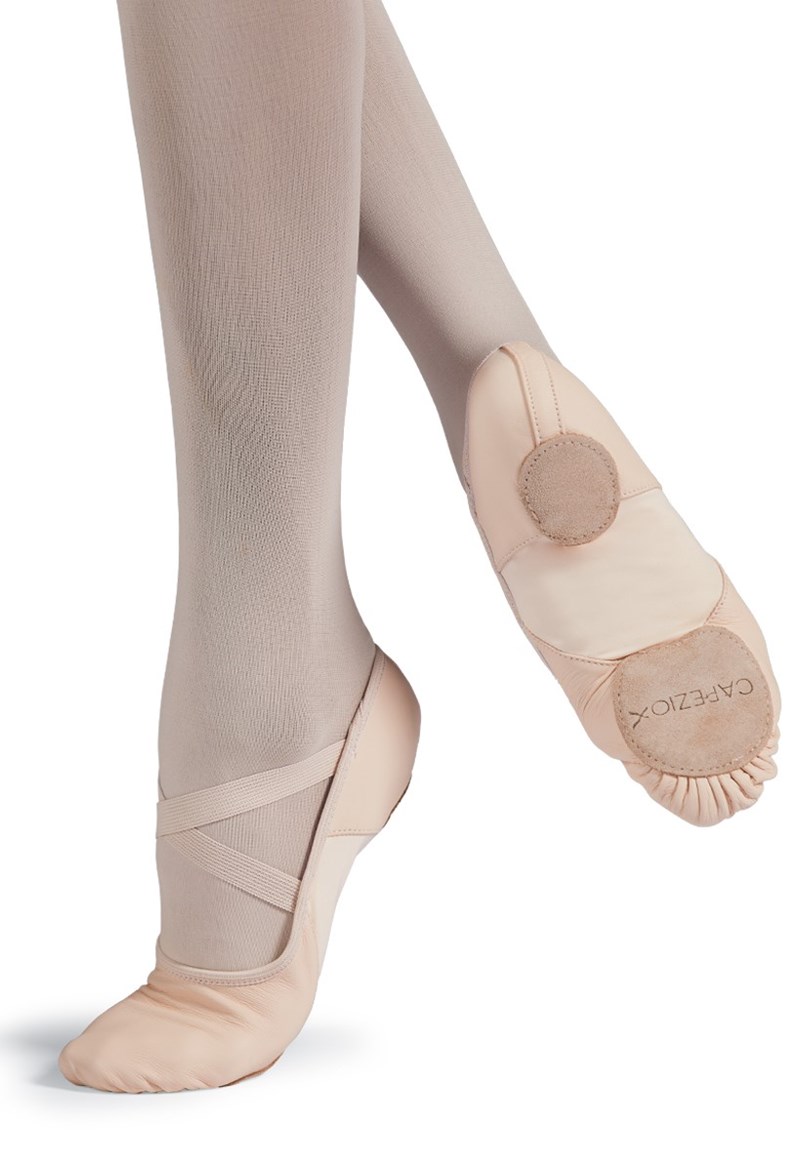 Dance Shoes - Capezio Hanami Leather Shoe - Lt. Pink - 12AM - 2038W