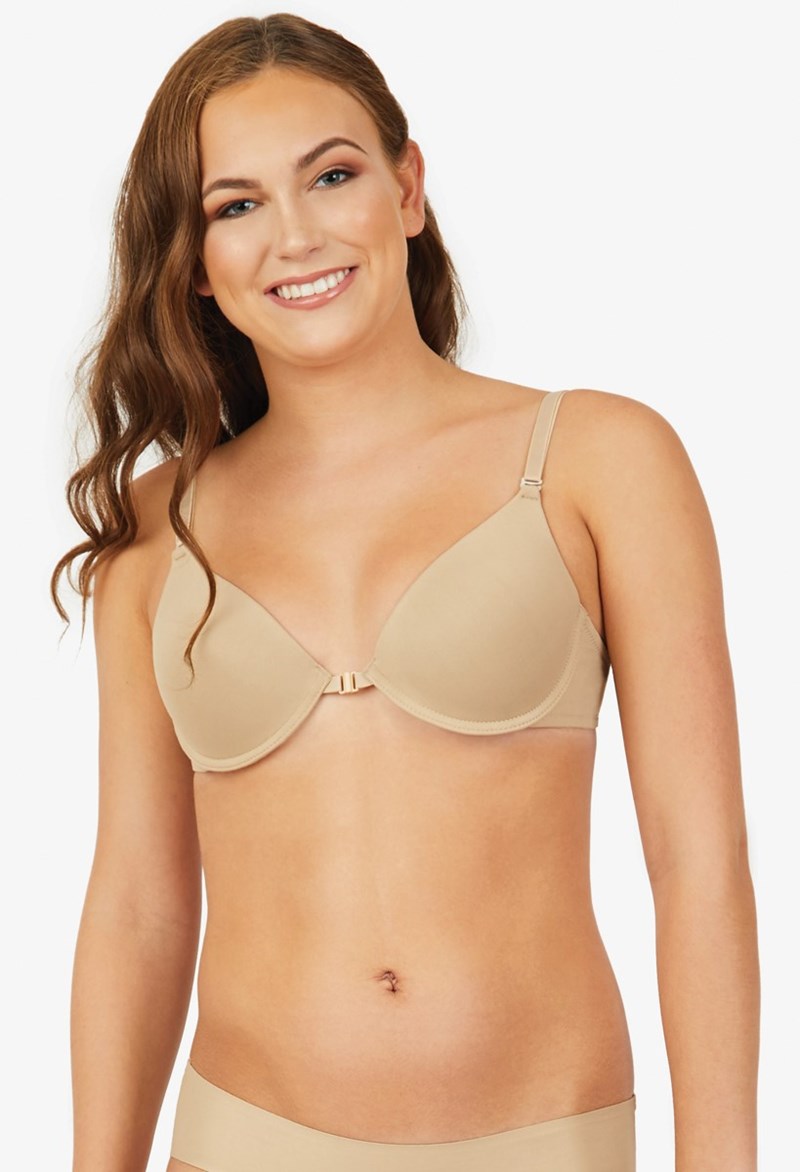 Dance Accessories - Capezio Padded Underwire Bra - Nude - 36DD - 3767