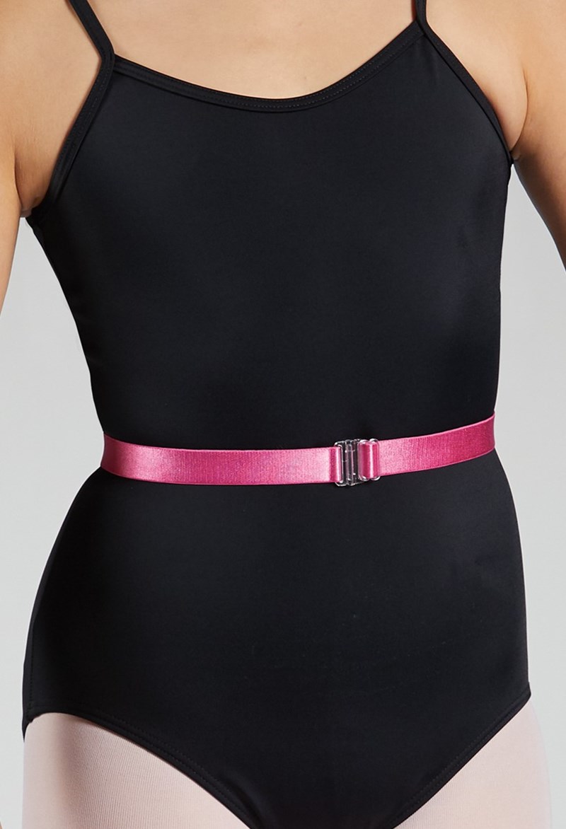 Dance Accessories - Adjustable 3/4" Alignment Belt - Hot Pink - OSFA - 62ADJ