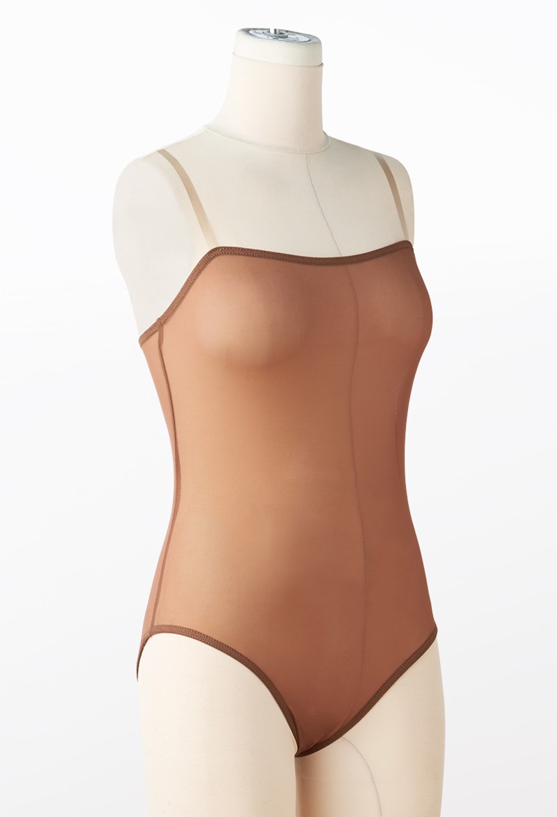 Dance Accessories - Mesh Leotard Liner - HAZELNUT - 2X Large - 8536