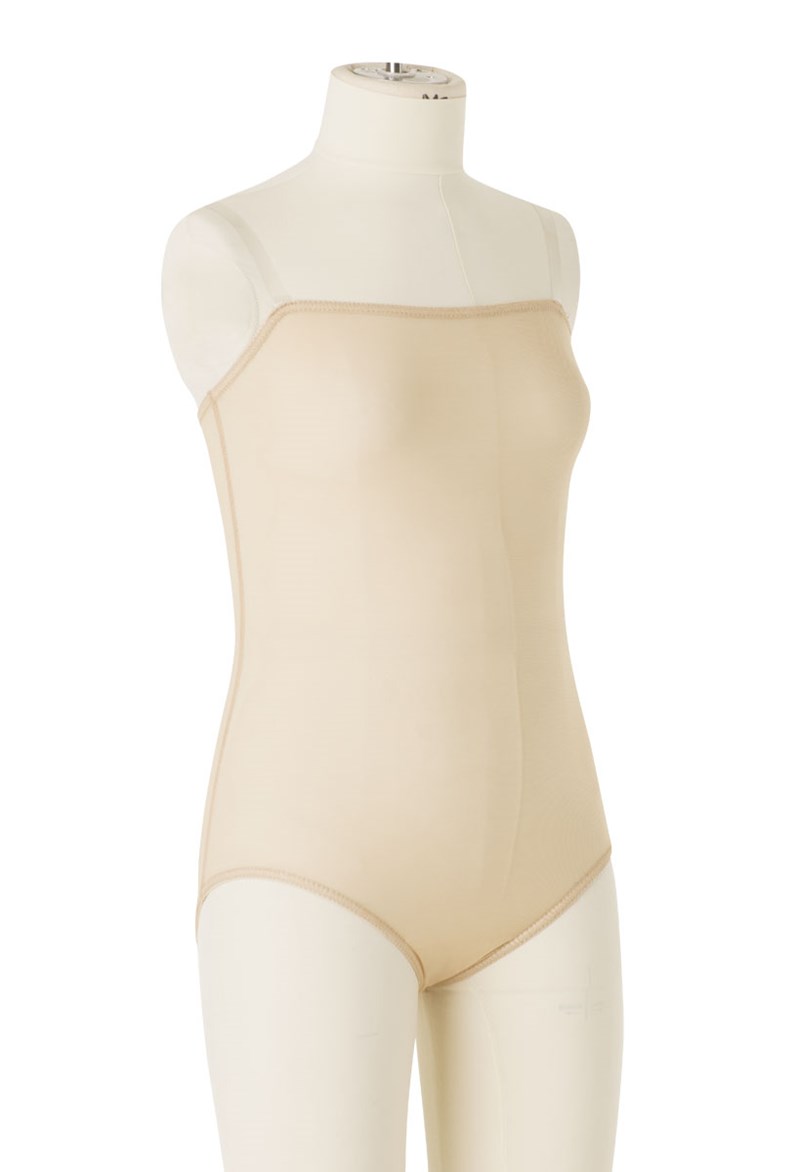 Dance Accessories - Mesh Leotard Liner - Nude - Small Adult - 8536