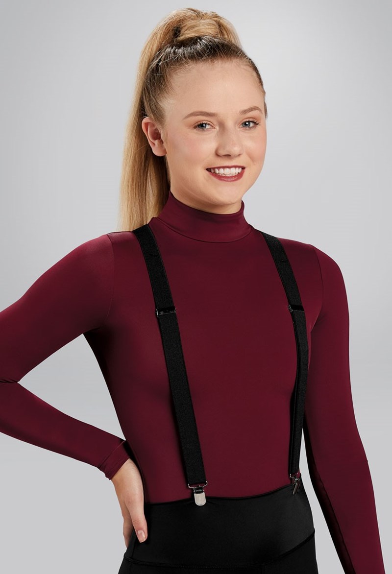 Dance Accessories - Colored Suspenders - Black - OSFA - 88-9361