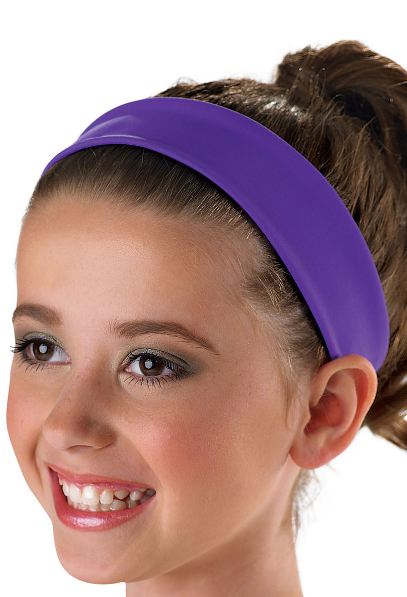 Dance Gear Metallic Lycra Hairband Hair Head Band by Dance Gear HBAND