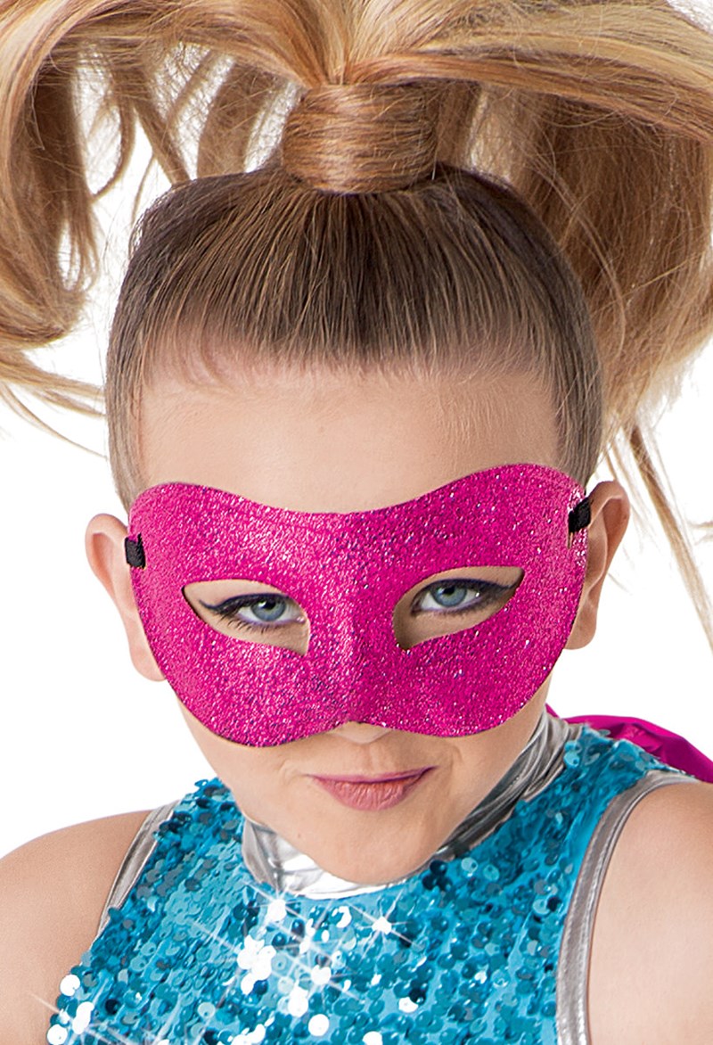 Dance Accessories - Glitter Mask - Lipstick - OSFA - 99-8780