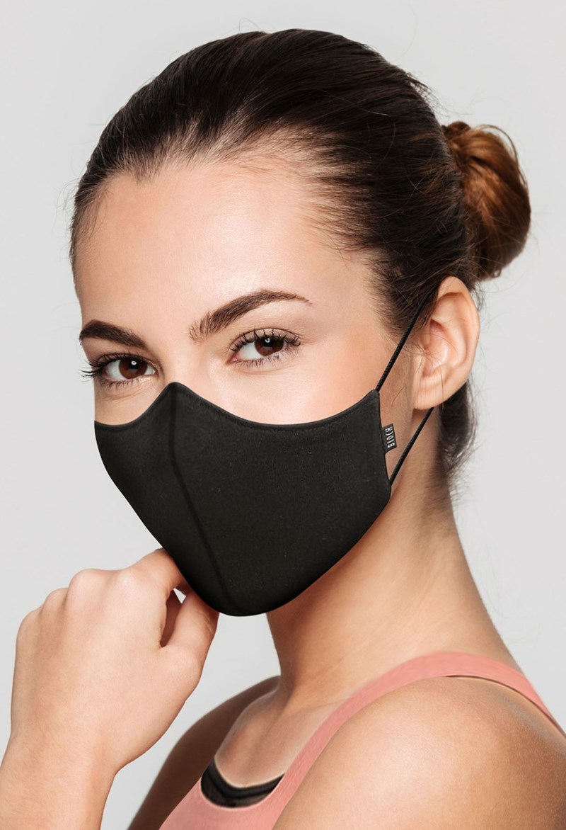 Dance Accessories - Bloch B-Safe Adult Face Mask - Black - ONE SIZE - A001A