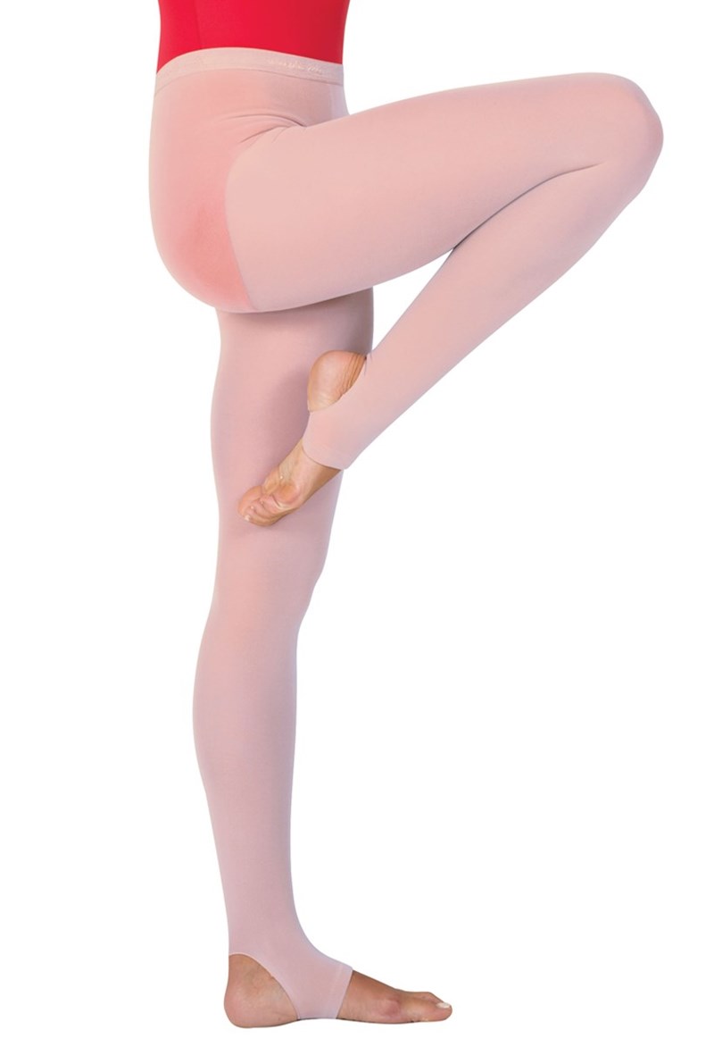 Dance Tights - Body Wrappers Stirrup Tight - Theatrical Pink - L/XL - A32