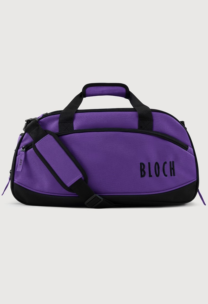 Dance Bags - Bloch Two-Tone Duffle Bag - Purple - A6006