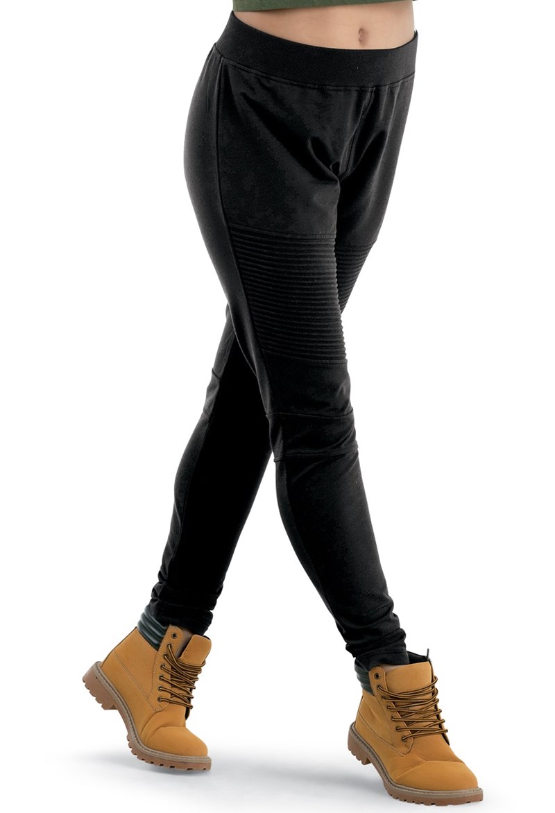 French Terry Moto Joggers