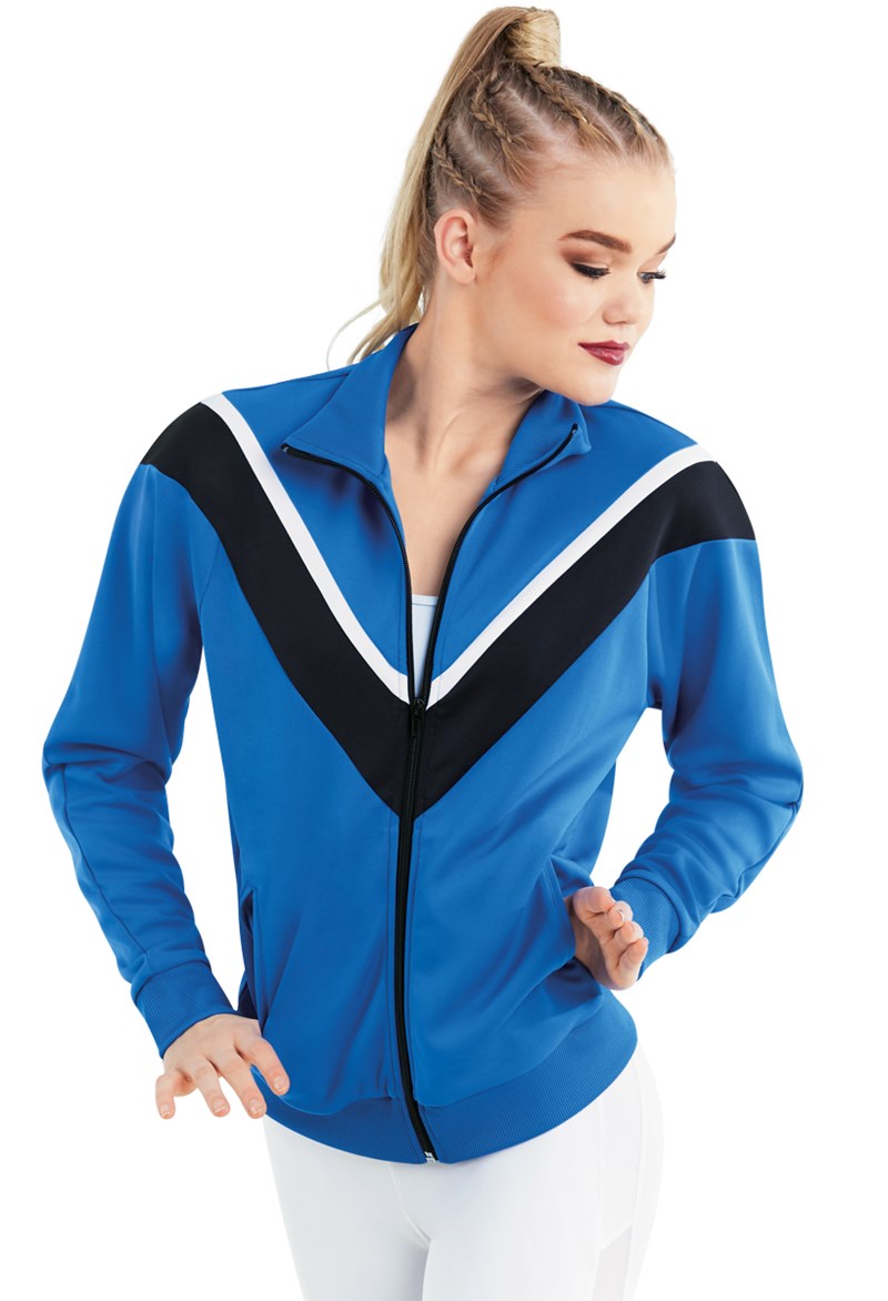 Chevron Stripe Track Jacket