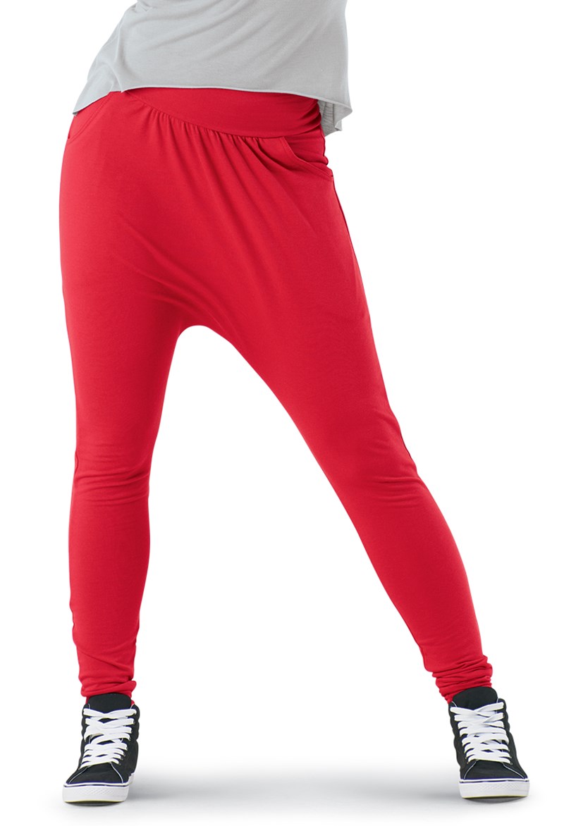 Skinny Cotton Harem Pant