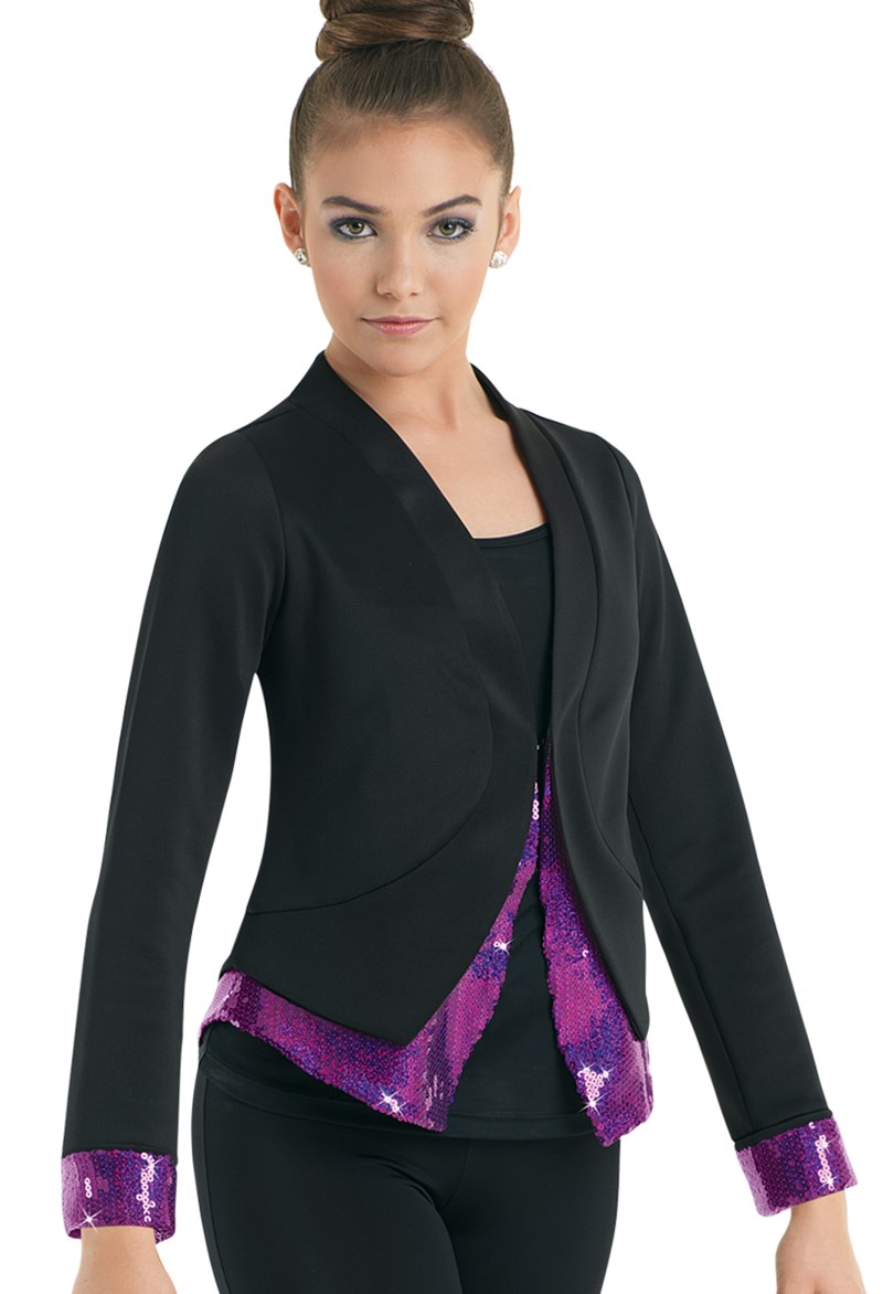 Hologram Sequin Blazer