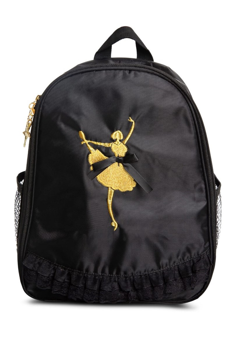 Dance Bags - Ballet Bow Backpack - Black - B280