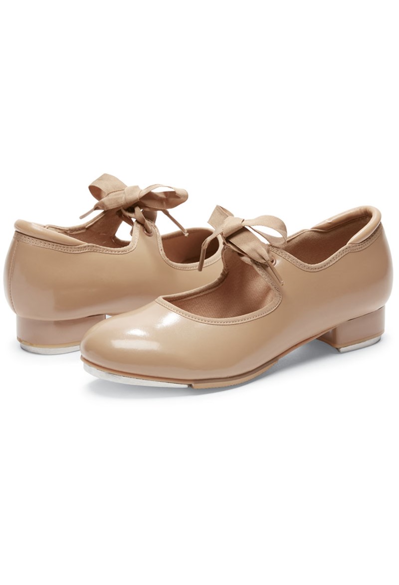 Dance Shoes - Beginner Tap Shoe - Caramel - 10.5CW - B60