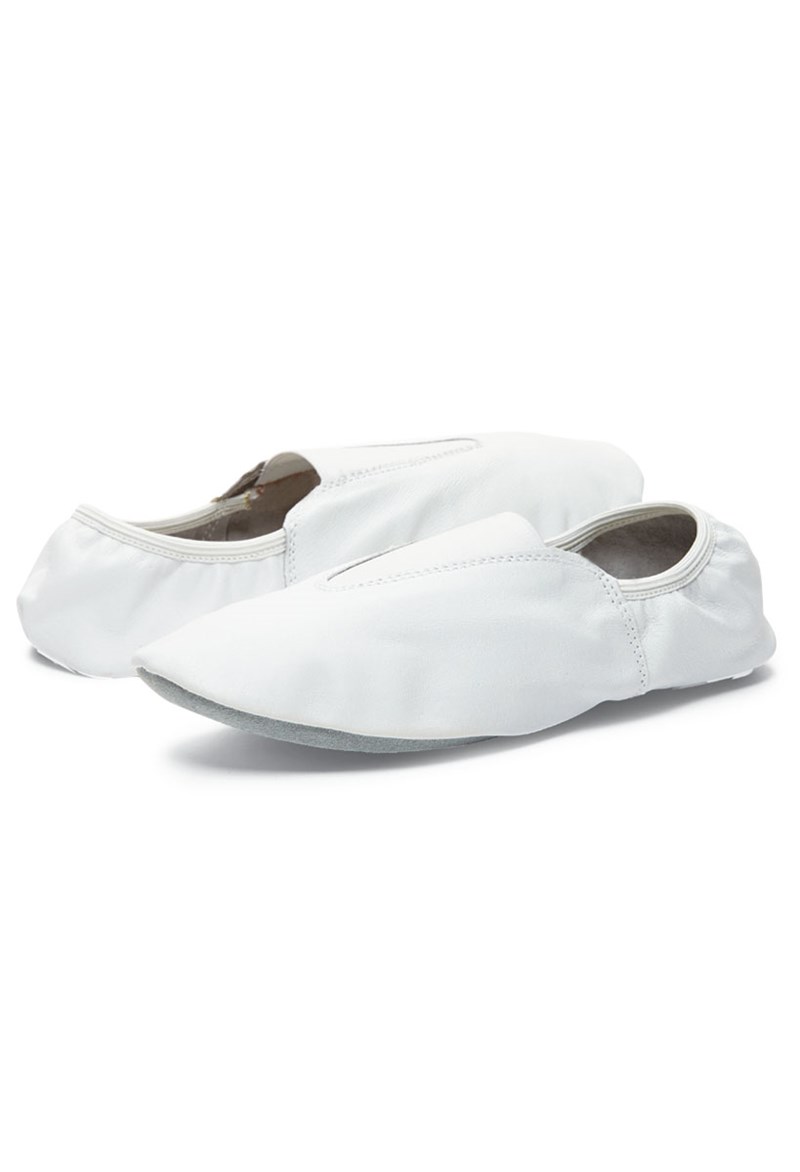 Gymnastics Shoes - Acro Shoe - White - 6AM - B90