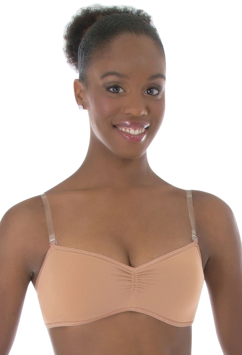 Dance Accessories - Body Wrappers Bandeau Bra - Nude - Extra Small - BW292