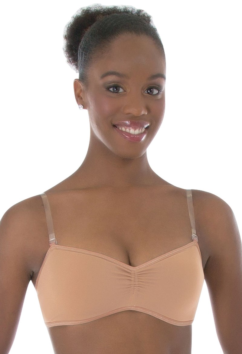 Dance Accessories - Body Wrappers Bandeau Bra - Nude - Medium - BW292