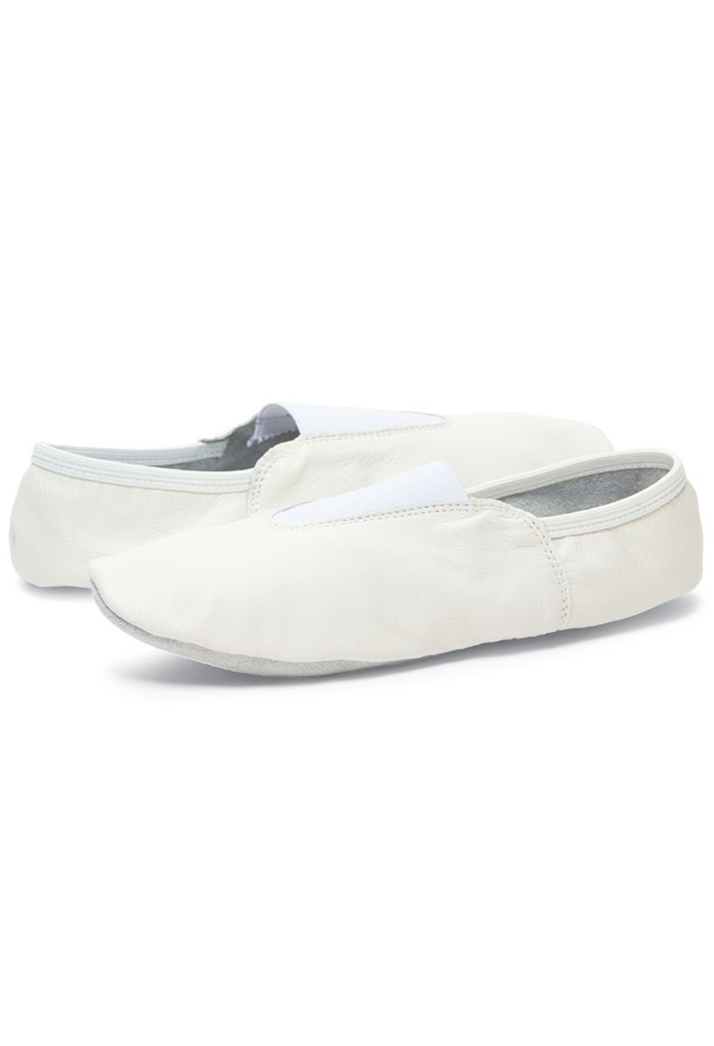 Gymnastics Shoes - Capezio Agility Gym Shoe - White - 12AM - CEM1