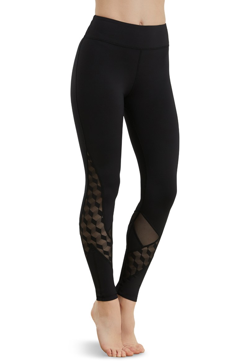 FlexTek Leggings With Lace