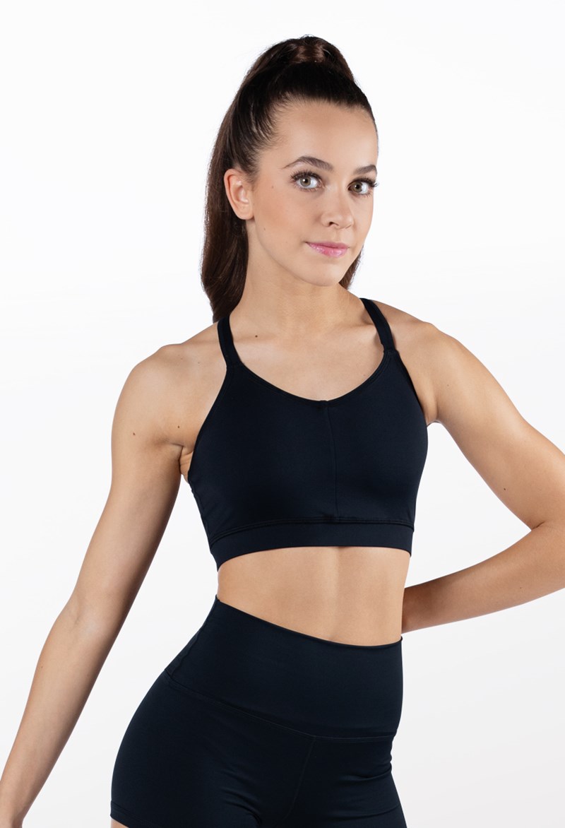 TRIANGLE ADJUSTABLE WOMENS SPORTS BRA - TIT - Aviator Nation