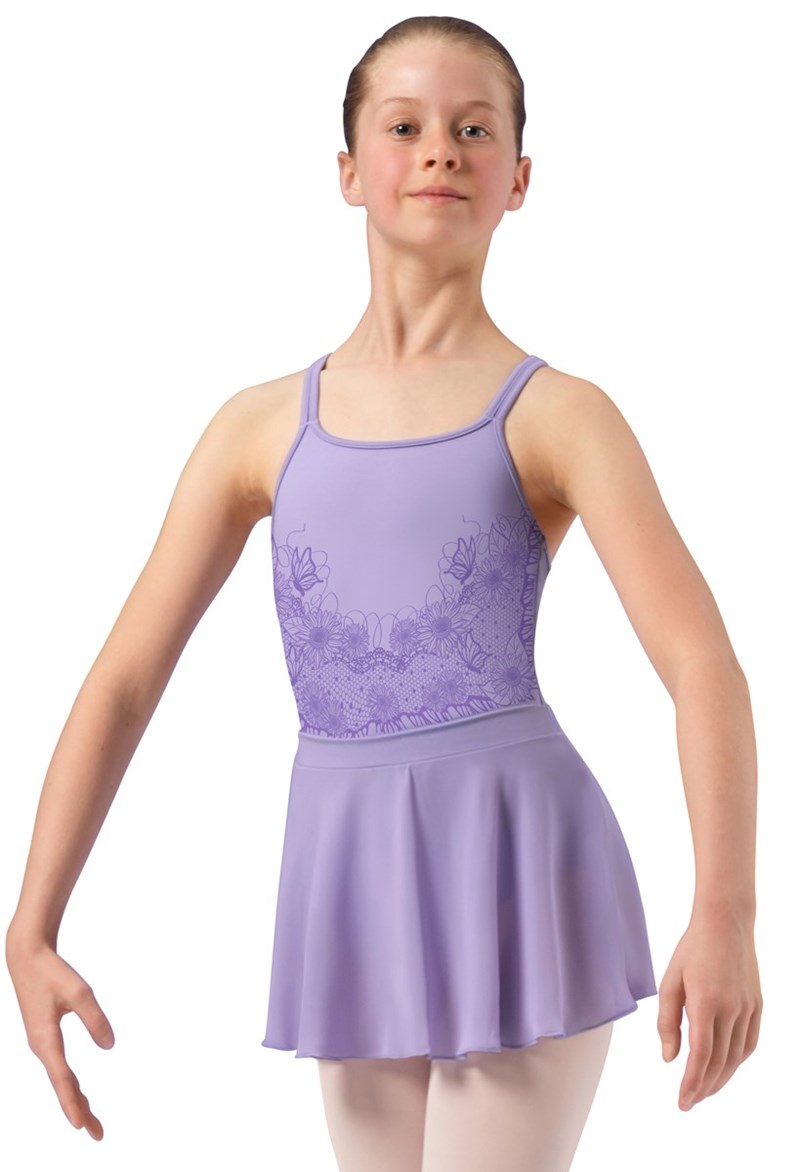 Dance Dresses - Bloch Penelope Skirted Leotard - Lilac - 6X/7 - CL4177