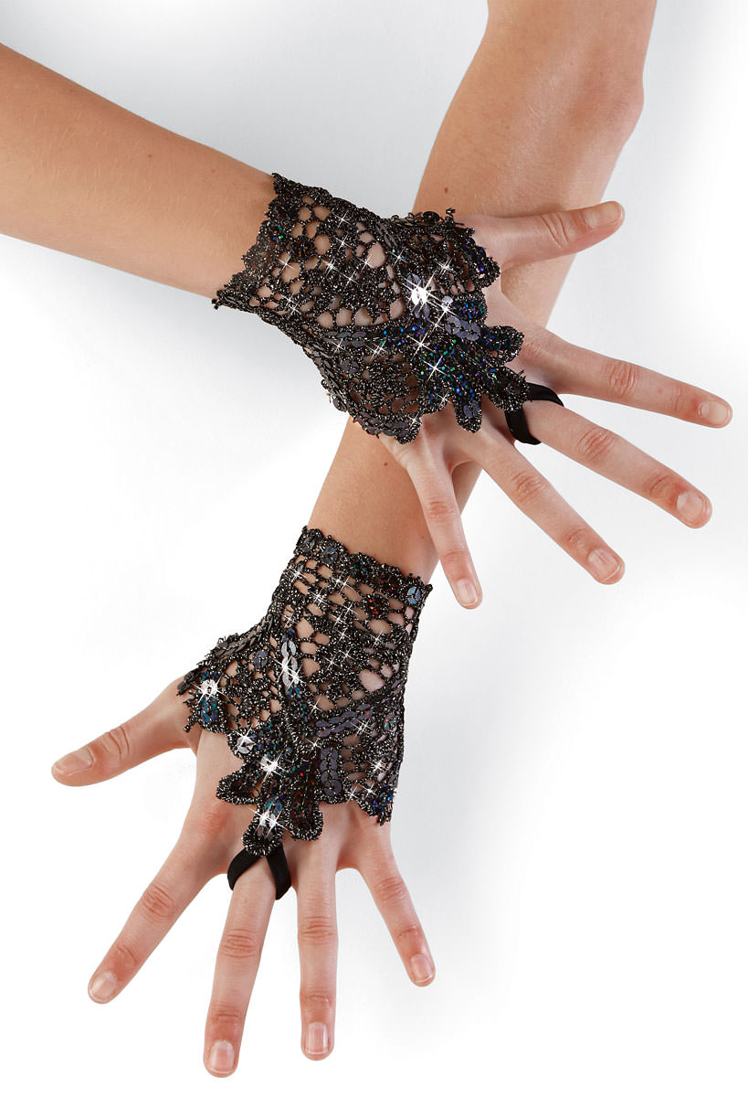 dance gloves fingerless