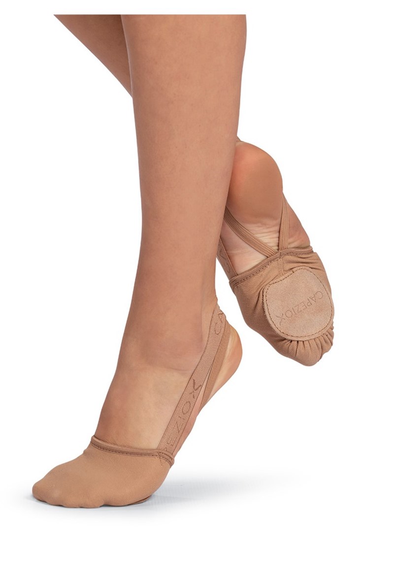 Dance Shoes - Capezio Hanami Pirouette - Lt. Suntan - Extra Large Adult - H064W