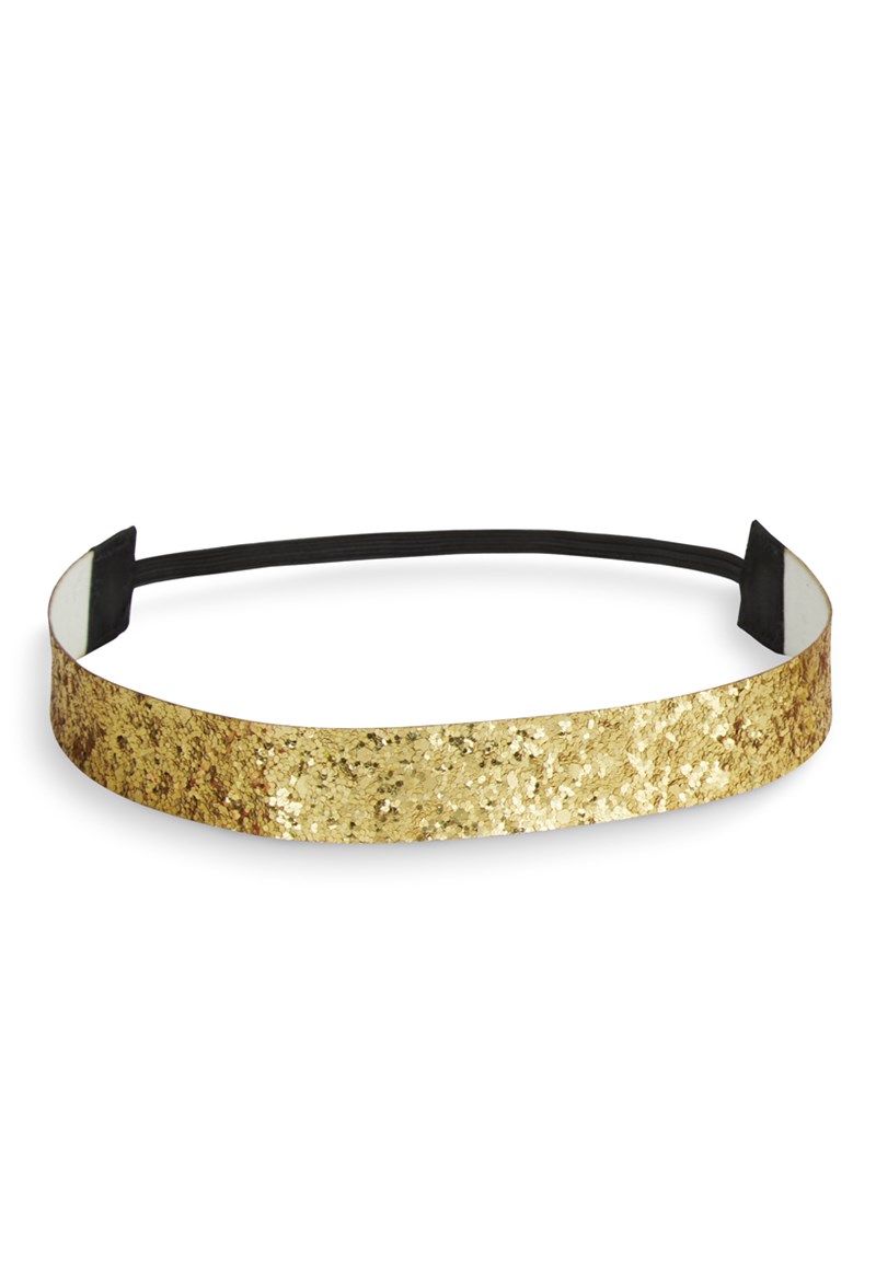 Dance Accessories - Glitter Headband - Gold - OSFA - HA136