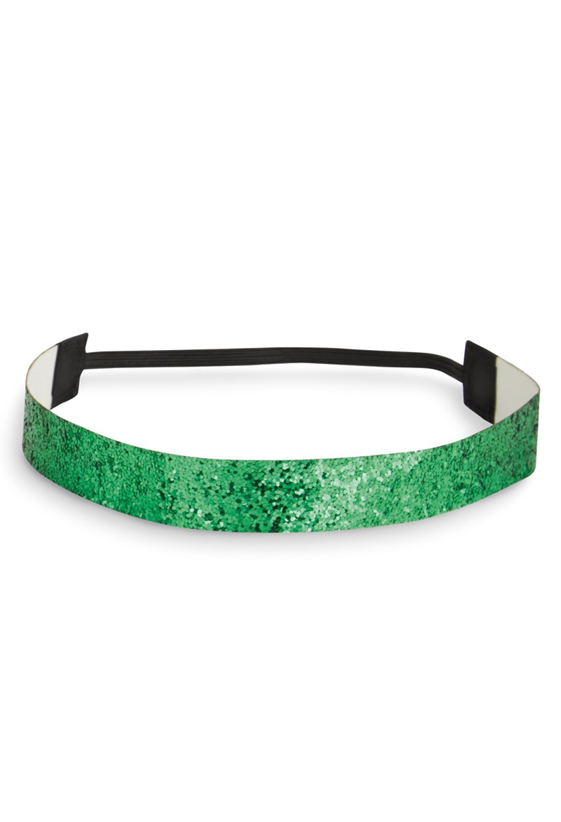Dance Accessories - Glitter Headband - Kelly - OSFA - HA136