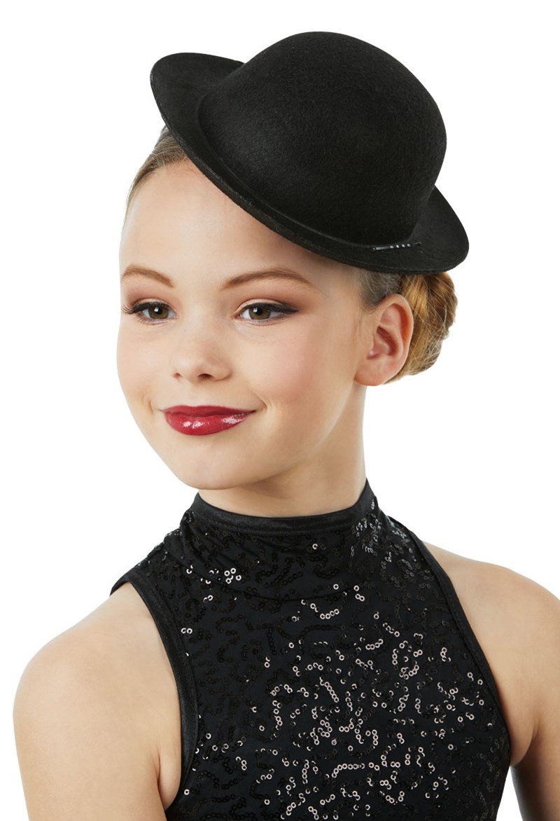 Balera Dance Accessories Bowler Hat - Black - HA144