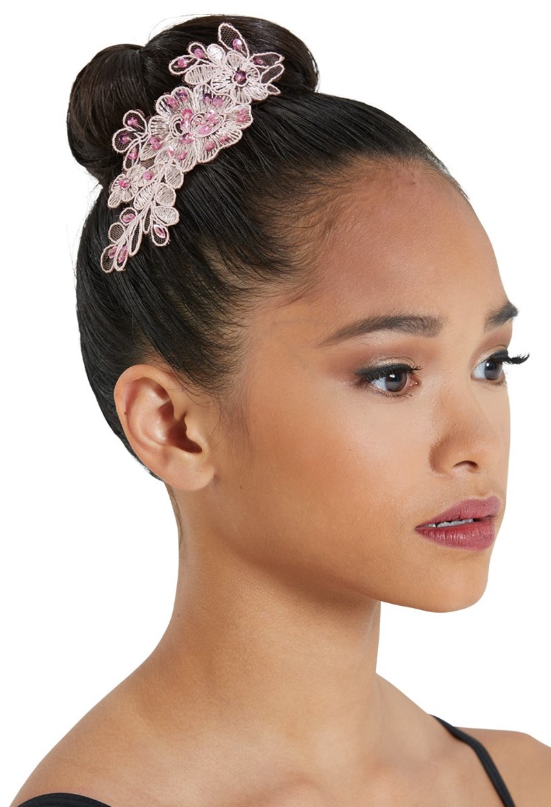 Dance Accessories - Embroidered Sequin Applique - Blush - OSFA - HA155