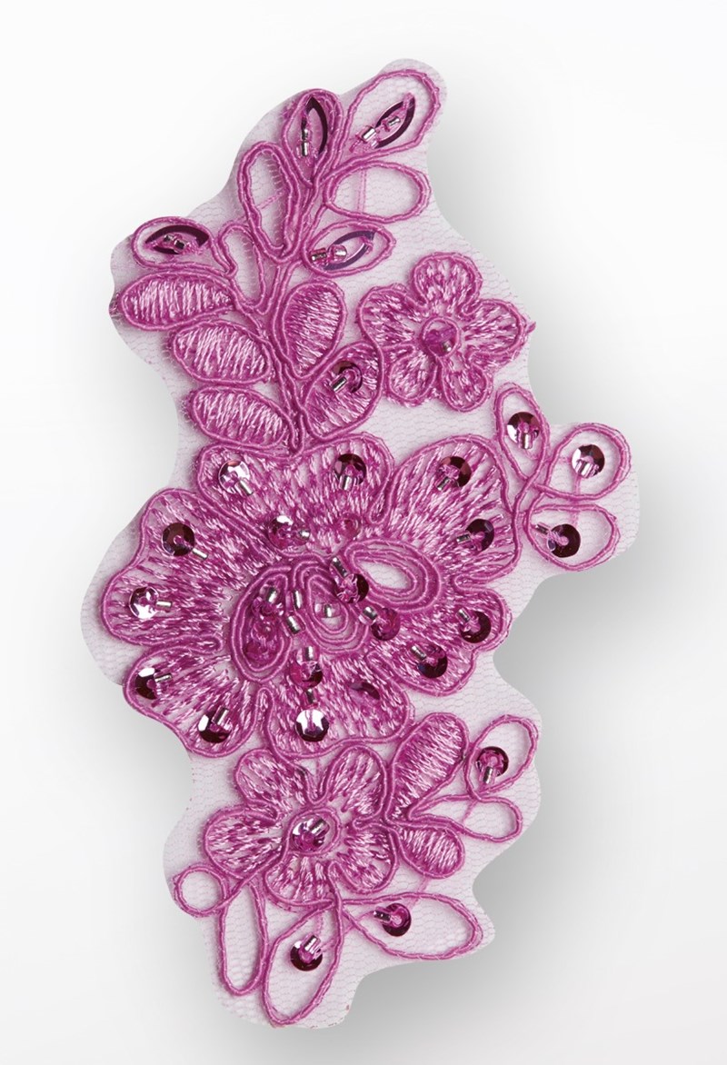 Dance Accessories - Embroidered Sequin Applique - Lilac - OSFA - HA155