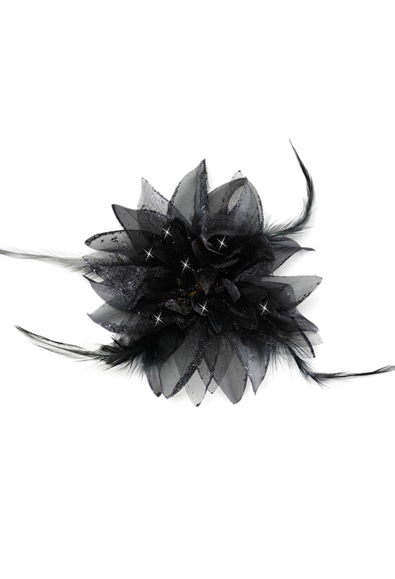 Balera Feathered Flower Clip - HA9