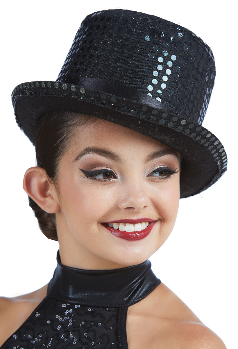 sequin bowler hat