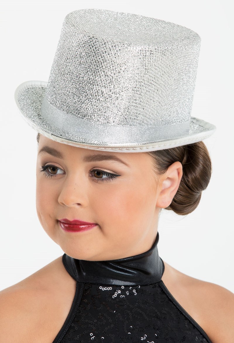 Balera Silver Top Hat - Silver - CHLD - HAT60