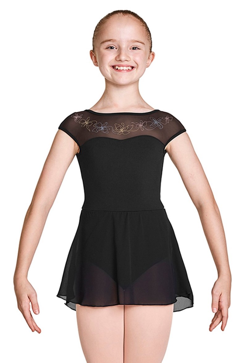 Mirella Kids High Low Dress - Black - 8/10 - M1081C