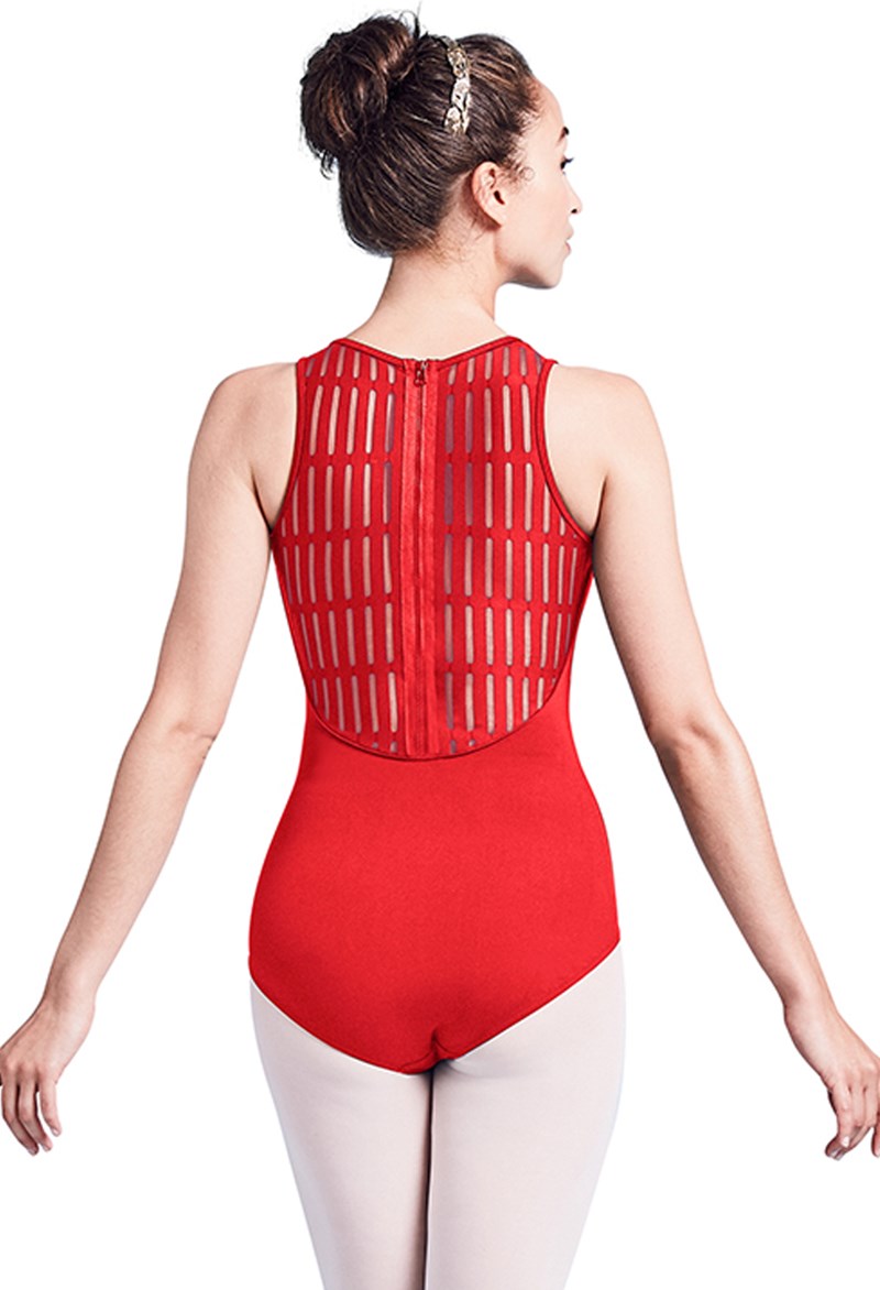 Mirella Ladder Zip Leotard