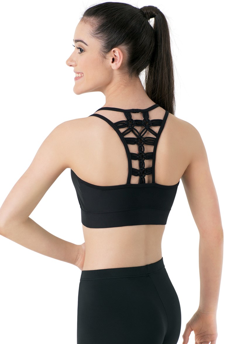 Macram Racerback Tank Bra Top
