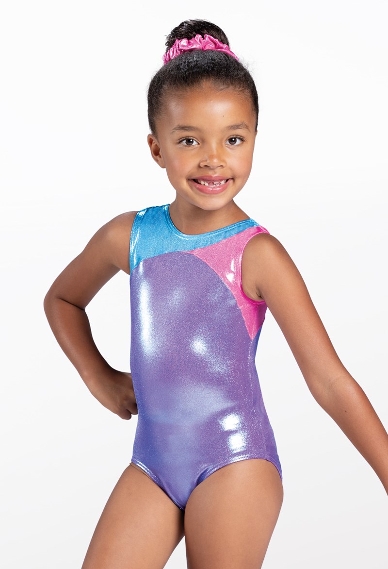 Balera Gymnastic Leotards - Frosted Shimmer Leotard - Lilac - Child - ML11724