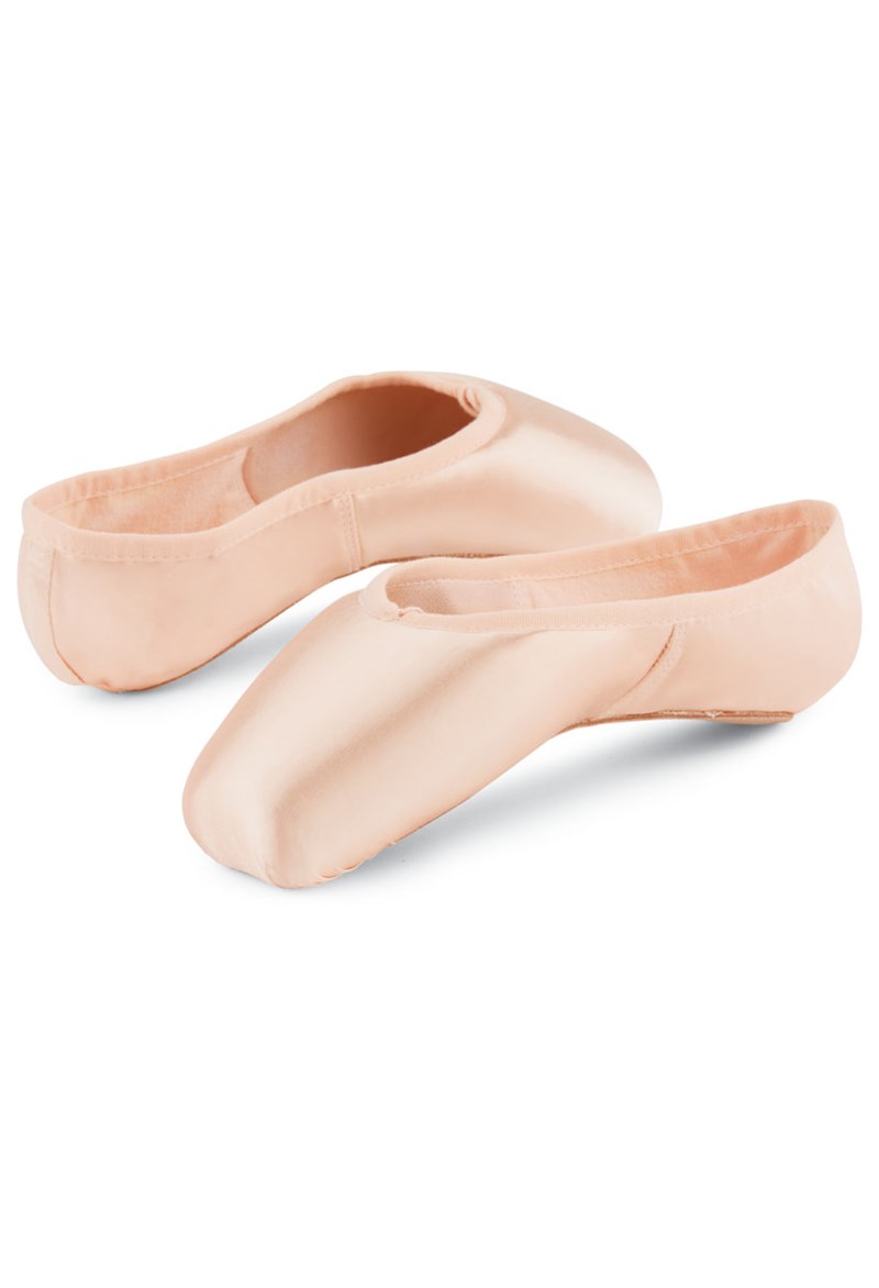 Dance Shoes - Mirella Whisper Pointe Shoe - Pink - 2.5AX - MS140