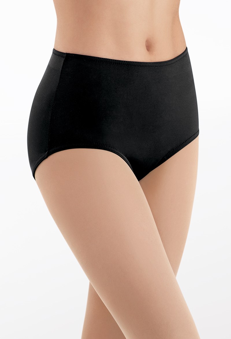 Dance Accessories - Basic Dance Briefs - Black - Extra Small Adult - MT200