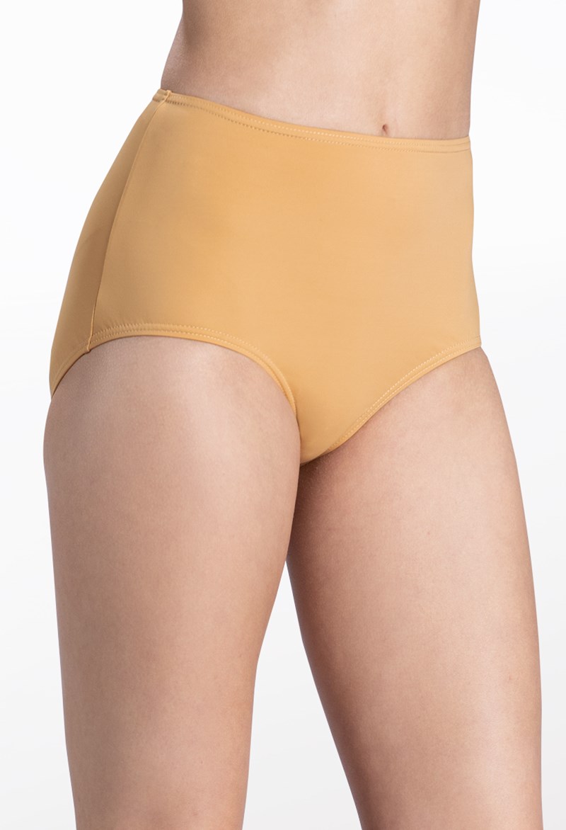 Dance Accessories - Basic Dance Briefs - Nude - Medium Child - MT200