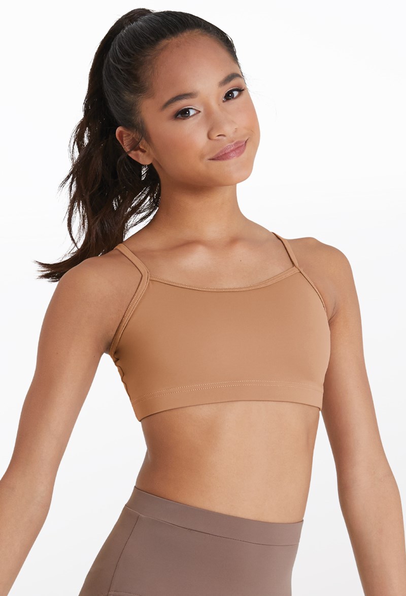 Dance Tops - Camisole Bra Top - HONEY - Extra Small Adult - MT3477