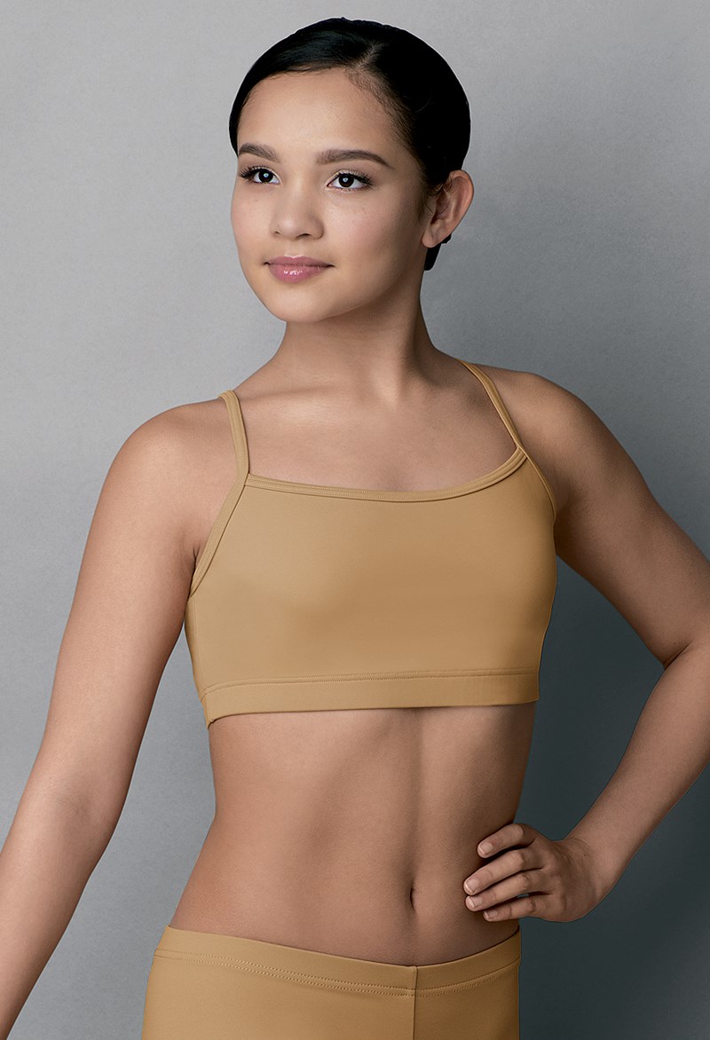 Dance Tops - Camisole Bra Top - Nude - Large Adult - MT3477