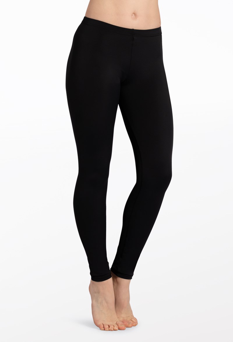 Dance Leggings - Full Length Leggings - Black - Extra Small Adult - MT6789