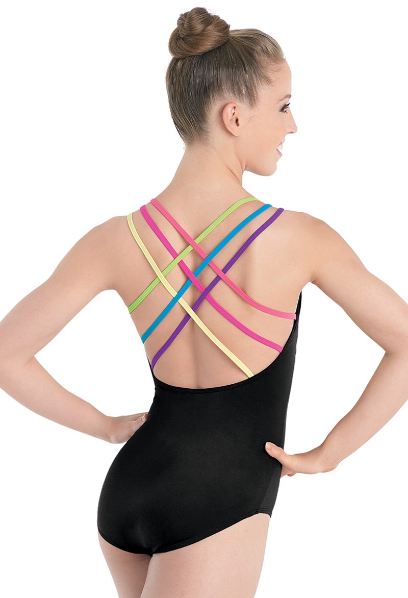 Rainbow Multi-Strap Leotard