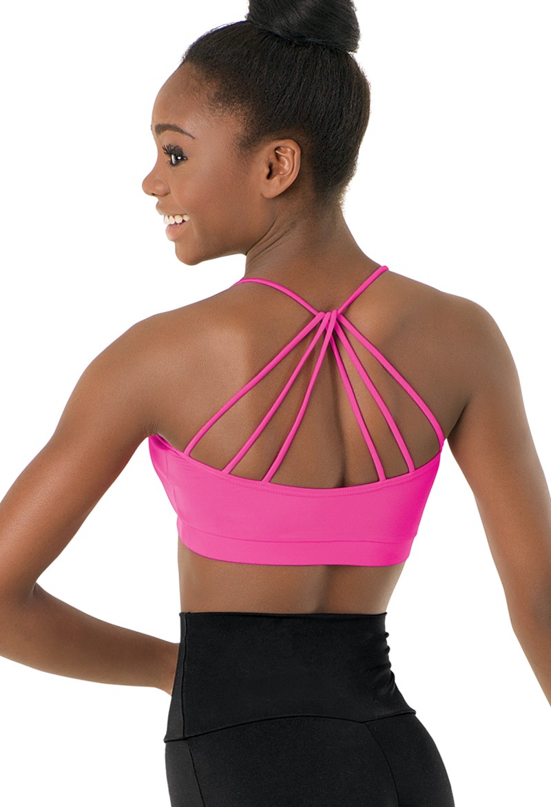 Loop Back Strappy Bra Top