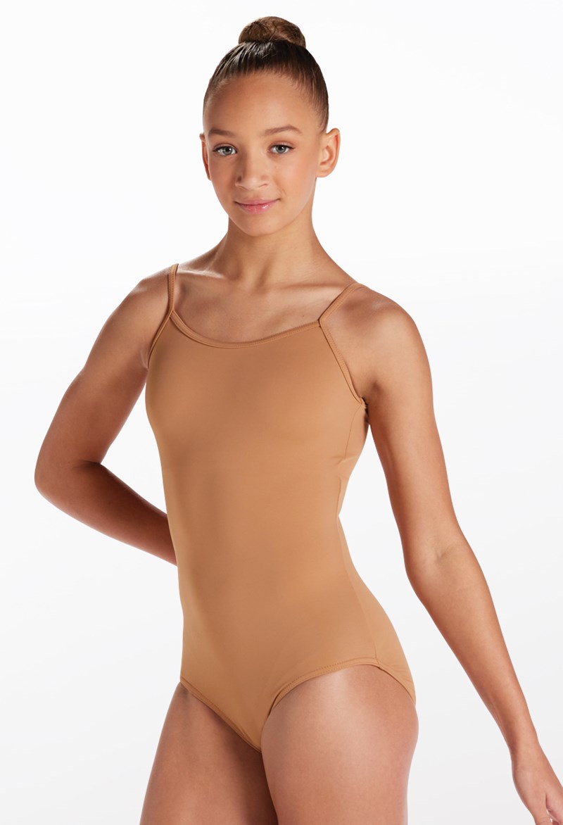 Dance Leotards - High Back Camisole Leotard - HONEY - Small Child - MT9700